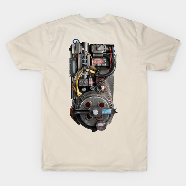 Ghostbusters' Proton Pack (print on back) by Tomorrowland Arcade